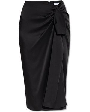 Stella McCartney Skirt With Tie - Black