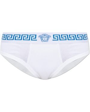 Versace Cotton Briefs - Blue