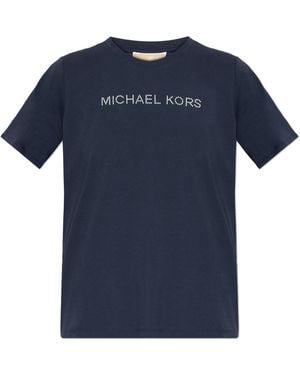 MICHAEL Michael Kors T-Shirt With Logo - Blue