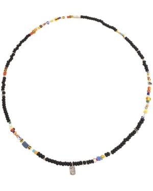 Paul Smith Beaded Necklace - White
