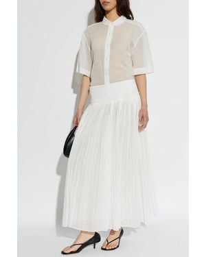Rohe Pleated Skirt - White