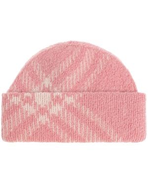 Burberry Winter Beanie - Pink