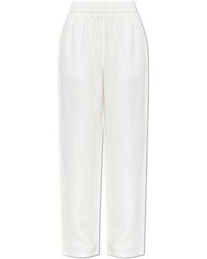 Ami Paris Wide-Leg Trousers - White