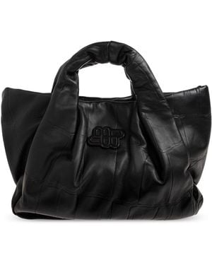 Munthe "Lix Croco" Bag - Black