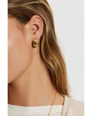LIE STUDIO Earrings - Brown
