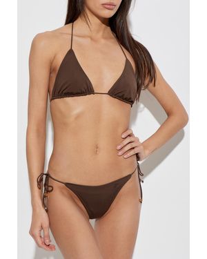 Jacquemus Bikini Top 'Triangle' - Brown