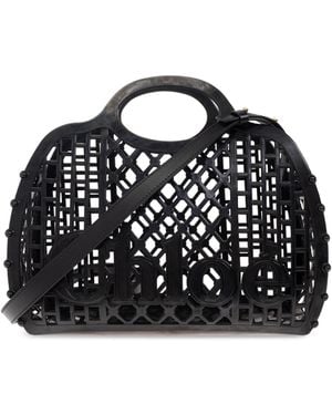Chloé "cage" Shopper Bag, - Black