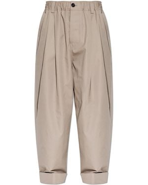 Marni Wide-Leg Trousers - White