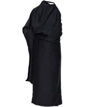 Rohe Dress With Open Back - Black