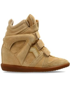 Isabel Marant Wedge Sneakers "Bekett" - Brown