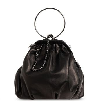 discord Yohji Yamamoto Leather Bag - Black