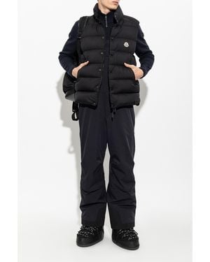 Moncler Sweater With Logo Patch - Black