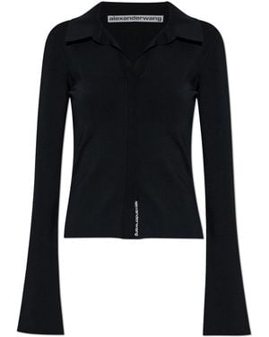 Alexander Wang Top With A Collar - Black