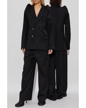 Vetements Wool Pants - Black