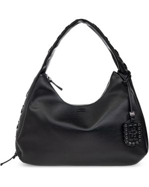 Ganni Leather Bag - Black