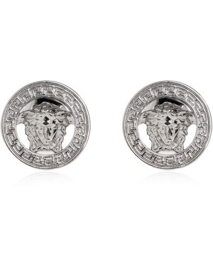 Versace Earrings With Medusa Head - Metallic