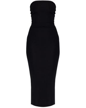 Entire studios Off-Shoulder Pencil Dress - Black