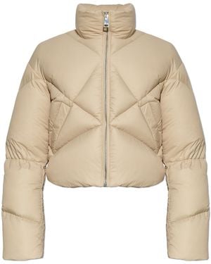Khrisjoy Insulated Jacket With Stand-Up Collar - Natural