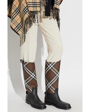 Burberry 'Cavalieroutd' Boots - White