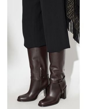 Fendi 'Dressage' Heeled Boots - Black