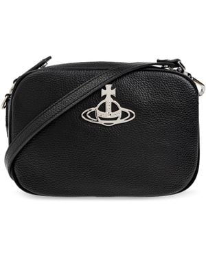 Vivienne Westwood Shoulder Bag Anna Camera - Black