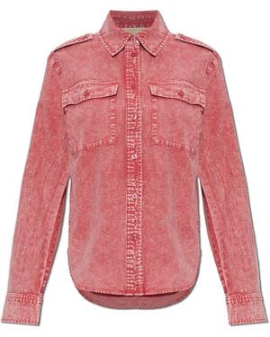 MICHAEL Michael Kors Denim Shirt - Pink
