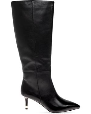 Furla 'Aria' Heeled Boots - Black