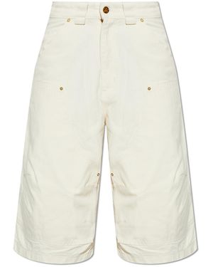 Willy Chavarria "Stockton" Shorts - White