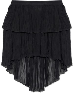 Blumarine Asymmetric Skirt - Black