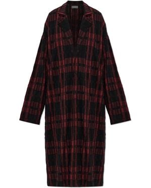 Yohji Yamamoto 'Oversize' Shirt - Red