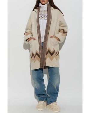 Bogner 'Niva L' Shearling Coat - Blue