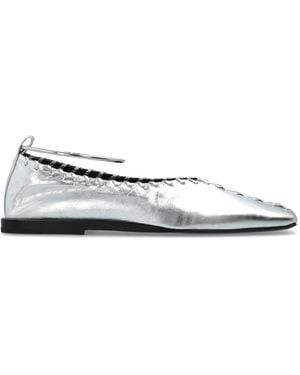 Jil Sander Leather Shoes - White