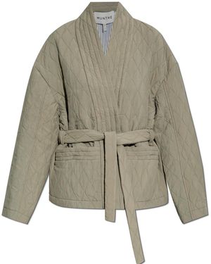 Munthe Quilted Jacket 'Pifita' - Natural