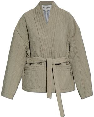 Munthe Quilted Jacket 'Pifita' - Natural