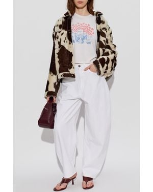 RE/DONE T-Shirt With Print - White