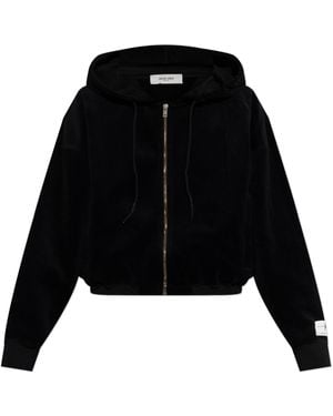 Golden Goose Velour Hoodie - Black