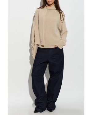 The Attico Wool Cardigan - Blue