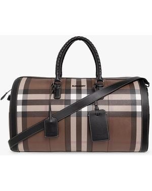 Burberry 'boston' Holdall - Brown