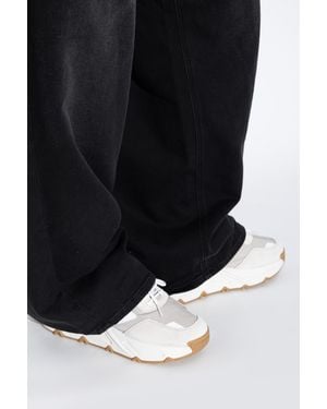 DIESEL Sports Shoes On The 'S-Savannah Tulu' Platform - Black