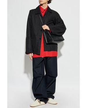 Lemaire Jacket With Pockets - Black
