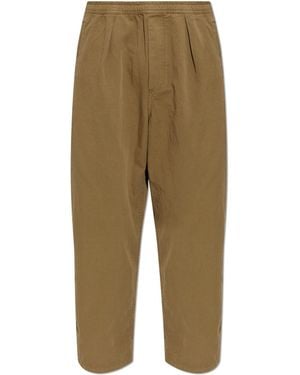 American Vintage Wide-Leg Trousers - Green