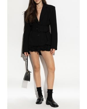 ROTATE BIRGER CHRISTENSEN Skirt With Ruffle - Black