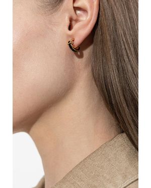 COACH Brass Earrings - Natural