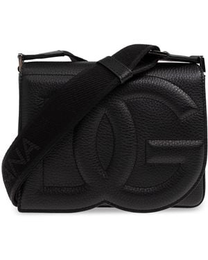 Dolce & Gabbana 'Medium Dg Logo Bag' Shoulder Bag - Black