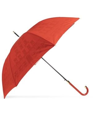 Moschino Parasol With Print - Red