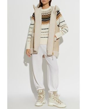 Bogner Cashmere Sweater 'Ina' - White
