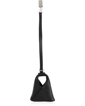 MM6 by Maison Margiela Leather Pendant - Black
