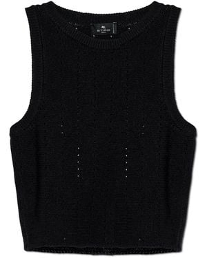 Etro Short Top - Black