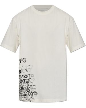 Y-3 T-Shirt With Print - White