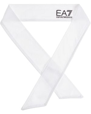 EA7 Tennis Headband - White